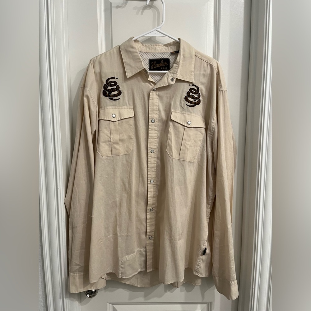 Howler Bros. Casual Pearl Snap Shirt